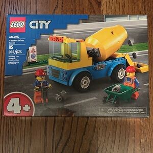 LEGO City Cement Mixer Truck Set - Open Box Item